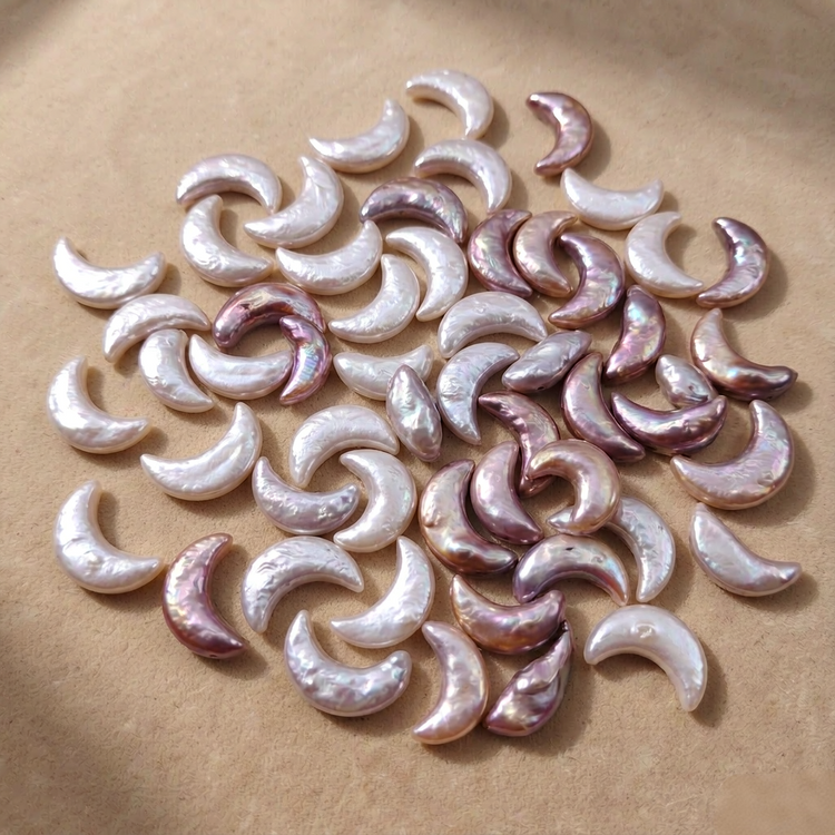 Crescent & Moon Pearls